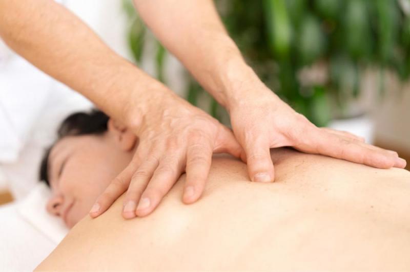 Rücken Wellness-Massage